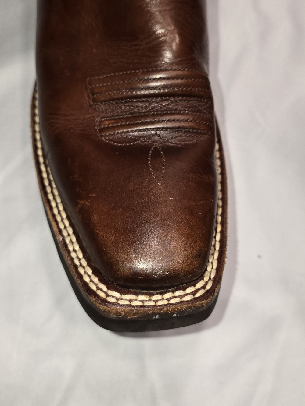 Ariat Delilah Western Leather Square Toe Cowgirl Boot - Picture 4 of 15